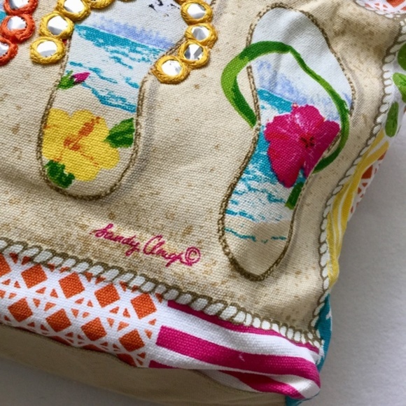 Flip Flop Shore Medium Tote - Picture 4 of 8